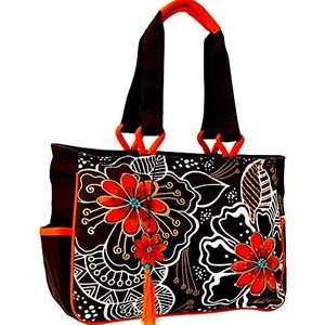 Laurel Burch Floral Handbag